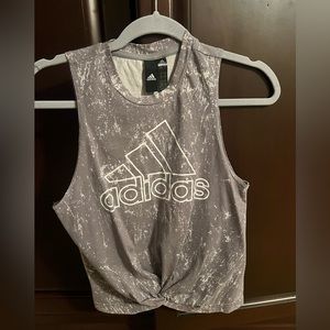 Adidas gym tank.